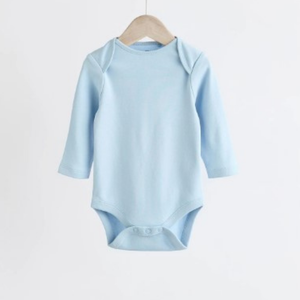 Vente directe d'usine OEM/ODM, barboteuse pour bébé 100% coton, barboteuse en coton peigné pour bébé, barboteuse en coton de bambou, Inde - Product Image 1