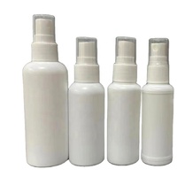 Flacon pulvérisateur de parfum en HDPE de 10 ml à 100 ml avec gravure, blanc / taille de col 18/20 mm