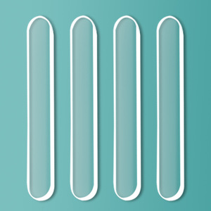 Transparent anti-collision strips for cabinet doors, windows, and <b>drawers</b>; invisible transparent silicone sound-absorbing <b>pads</b>; - Product Image 1