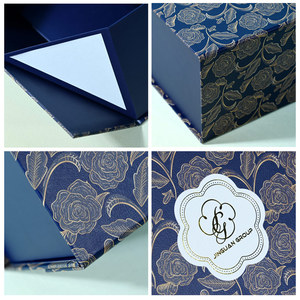 Coffret cadeau de Noël personnalisé, boîte en <span class=keywords><strong>bois</strong></span> acrylique de luxe avec nœud, calendrier de l'avent, boîte à explosion lumineuse pour ornements, bonbons, biscuits - Product Image 3