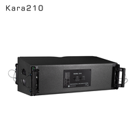 Haut-parleurs professionnels Active Line Array pour les scènes de concert en plein air Système de sonorisation audio avec boîtier de vol portable