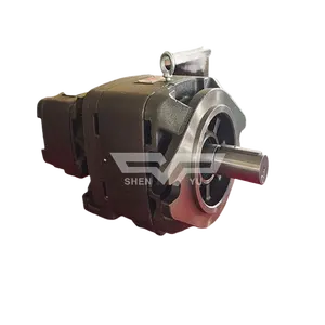 Double Stage Hydraulic Gear Oil Pump Internal Helical Rotary Pump High Pressure Oil Gear Hydraulic Pump HG1+HG0