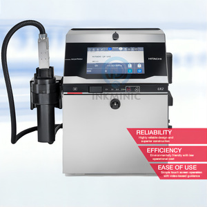 Impresora de Inyección de Tinta Industrial CIJ Hitachi <span class=keywords><strong>UX</strong></span> UX2, Tinta Negra 1072K S1018, Codificador de Fecha por Lotes de 4-<span class=keywords><strong>6</strong></span> Líneas, Impresión de Códigos de Barras y Códigos QR - Product Image 1