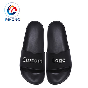 Chất Lượng Tốt Trượt Trên Cao Su Mềm Thiết Kế Logo Tùy Chỉnh Trượt Dép Mùa Hè Đầy Màu Sắc Của Phụ Nữ Bãi Biển Dép - Product Image 5