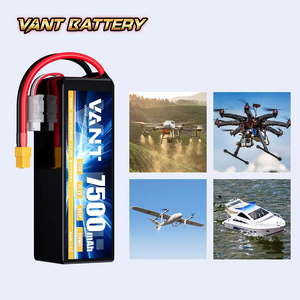 Vant 4S Drohnen batterie 7500mah 15,2 V 100C 6S <span class=keywords><strong>Llipo</strong></span> Drohnen batterie für FPV Frame 7/8/10inch Fpv Batterie - Product Image 5