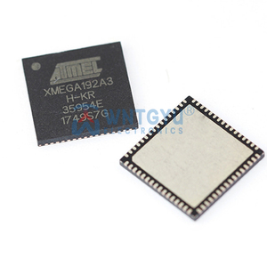 ATXMEGA192A3-MH mới ban đầu trong kho ATXMEGA192A3-MH VQFN-64 IC chip 8 bit vi điều khiển MCU 8 16 bit 1.6V 3.6V 192Kb + 8KB - Product Image 1