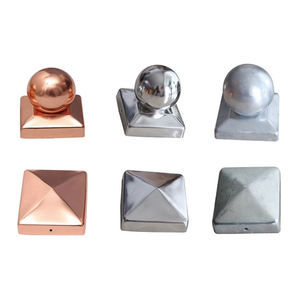 उच्च गुणवत्ता वाले अनुकूलित बगीचे सजावट धातु कास्ट एल्यूमीनियम बाड़ पोस्ट एंड कैप - Product Image 5