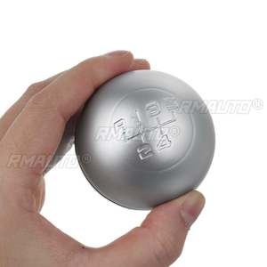 Pommeau de levier de vitesse rond à 5 vitesses pour Alfa Romeo Giulietta 2012 2013 2014 2015 2016 2017 2018 - Product Image 3