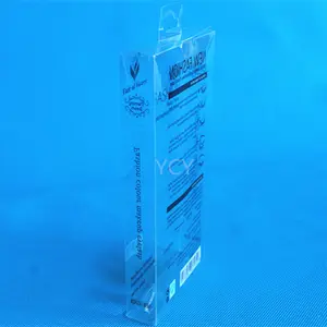 Custom Printed Transparent Plastic Clear Packaging Boxes For Electronics