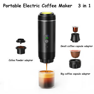 Machine à <span class=keywords><strong>café</strong></span> intelligente mini 20 bars de pression, machine à cappuccino portable, utilisation en extérieur, camping, voiture, maison - Product Image 4