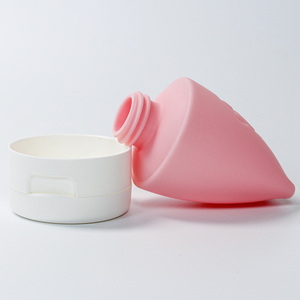 Envase tipo clamshell para subenvasado de botellas de plástico, económico, de fábrica, con acabado flocado, para macarons, botella vacía para viaje - Product Image 3