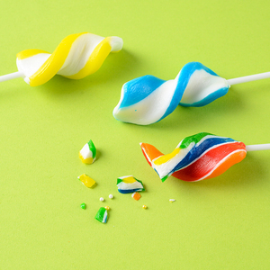 Halal Rainbow Twist Lollipops Assorted Flavors Colorful <strong>Hard</strong> <strong>Candy</strong> Tubs Individually Wrapped Party <strong>Sweets</strong> 500g Net Weight - Product Image 3