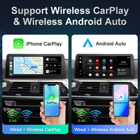 Autoradio Android 13 universel 4G LTE 5G WiFi GPS DSP BT Quad Core Android 4+64 Go CarPlay Écran OLED X3 2DIN