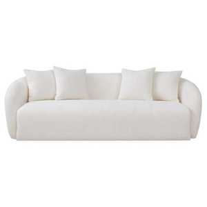 Sofa Boucle gading <span class=keywords><strong>Linden</strong></span> Modern dengan konstruksi kayu Solid dan Sofa desain kontemporer abad untuk ruang tamu - Product Image 6