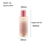 Bouteille PET vide de luxe pour soins personnels soins de la peau sérum Lotion crème pour les yeux crème pour le visage avec bouchon à vis d'étanchéité