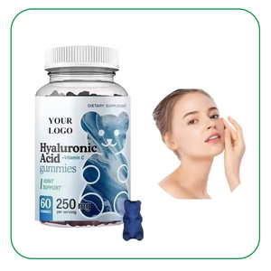 Acido ialuronico Gummies supplemento di spinta all'umidità cura della pelle vitamina C collagene e acido ialuronico gommoso per la pelle - Product Image 2