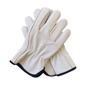 Guantes de trabajo de piel de cabra sin forro para conductores - Product Image 2