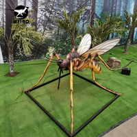 Insecte animatronique réaliste de taille personnalisée pour la décoration de musées, zoos et centres commerciaux