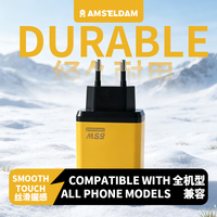 Chargeur GaN 65W X003 avec entrée USB-C, prise EU, boîtier en plastique pour charge rapide PD