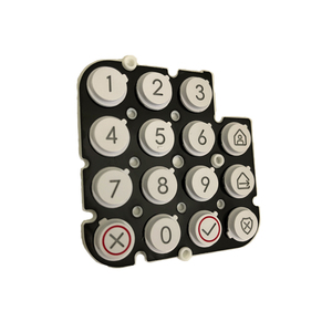 Claviers en silicone imperméables personnalisés de haute qualité et boutons en caoutchouc pour les appareils électroménagers et les produits électroniques - Product Image 6