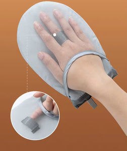 Mini <span class=keywords><strong>Tabla</strong></span> <span class=keywords><strong>de</strong></span> <span class=keywords><strong>Planchar</strong></span> <span class=keywords><strong>de</strong></span> Vapor Portátil, Impermeable, Resistente al Calor, con Anillo, Color Gris - Product Image 4