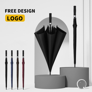Promotional Classic Semi-Automatic Advertising Umbrella Reseller Wholesale Custom Logo Print Business Gift Umbrella 190T Nylon