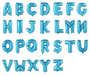 16 <strong>Inch</strong> <strong>Letter</strong> a to Z <strong>Alphabet</strong> Foil Balloons <strong>Letter</strong> Birthday Party Wedding Decoration Event &amp; Party Supplies Birthday Balloons - Product Image 4