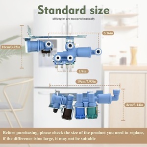 Frigidaire Electrolux <b>Refrigerator</b> Inlet Valve 242253002 120V Water Supply Control With Easy Installation - Product Image 2