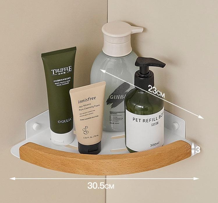 Beech white A single-layer triangular basket