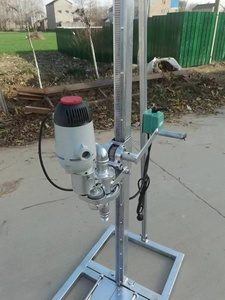 Portable Mini Rotary Water Well Drilling Rig 60M Depth Electric Motor 220V 2500W Alloy <strong>Bit</strong> - Product Image 5