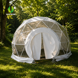 Tenda a Cupola Geodetica Trasparente in PVC di Alta Qualità per Hotel e Glamping, Protezione UV, Ecologica, per Tutte le Stagioni, Resort e <span class=keywords><strong>Safari</strong></span> - Product Image 1
