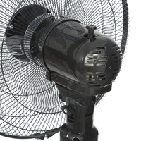 Ventilateur sur pied OEM ODM de 16 pouces pour hôtel avec 4 vitesses, ventilateur sur pied de 16 pouces, 50W