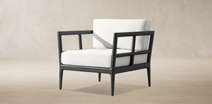 Conjunto de Sofás de Aluminio Modernos para Exteriores, Muebles Minimalistas para Patio con Cojines para Terraza - Product Image 2