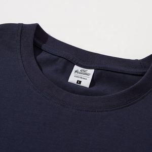 เสื้อยืดผ้าฝ้ายลำลองสำหรับผู้ชายเสื้อผ้าไหล่ตกขนาดใหญ่ - Product Image 3