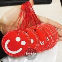 Индивидуальные цветные водонепроницаемые RFID-бирки LOQ MOQ из экологически чистой бумаги/картона для одежды, носков и обуви