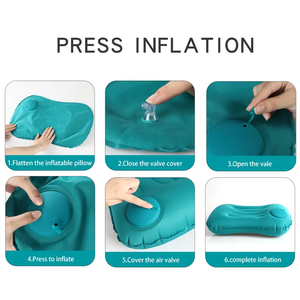 Waterproof Lightweight Portable Camping Travel <strong>Pillow</strong> Rectangular Inflatable <strong>Pillow</strong> - Product Image 5