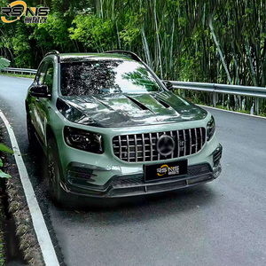 Nuevo Kit de Carrocería para Mercedes-Benz <span class=keywords><strong>GLB</strong></span> 250 4MATIC 2020-, Alerón Delantero de Fibra de Carbono Mejorado, Faldones Laterales, Alerón de Lujo, Capó, Hecho en China - Product Image 4