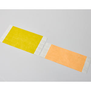 Paquete de 100 pulseras de TYVEK de color sólido de 19 mm (3/4 pulgadas) para eventos, festivales y lugares, pulseras de alta durabilidad - Product Image 2