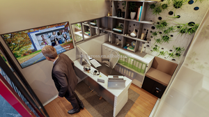 20ft 40ft Contenedor Oficina Exterior Mini Pod Casa Prefabricada Oficina Modular Exterior Cobertizo <span class=keywords><strong>de</strong></span> Trabajo <span class=keywords><strong>Arrendamiento</strong></span> Espacio <span class=keywords><strong>de</strong></span> Oficina Compartido - Product Image 5