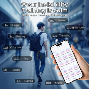 Vibrateur anal portable <span class=keywords><strong>en</strong></span> silicone souple Gelance à 10 fréquences, télécommande, rechargeable par USB, 100 % étanche, pour femmes et hommes - Product Image 5