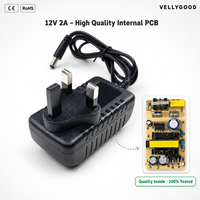 Adaptateur secteur universel AC/DC 5V 2A, prise murale, alimentation avec prise DC pour caméra CCTV, routeur, bande LED