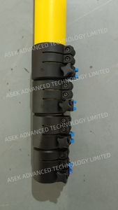 Mástil Telescópico de Fibra de Vidrio Fabricado en China, 80 pies, Extensible, para Lavado de Vallas y Limpieza - Product Image 2