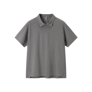 เสื้อโปโลซิปแบบสปอร์ต คอลเลคชั่นใหม่ ฤดูใบไม้ผลิ/ฤดูร้อน ปี 2026 สีพื้น แห้งเร็ว คอปก ขายส่ง - Product Image 1