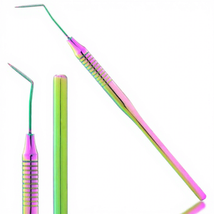 Outil métallique pour rehaussement de cils avec isolation des cils multicolores et emballage personnalisé - Product Image 1