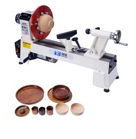 Machine-Outil Multifonctionnelle 900W Petite, Tour CNC Automatique Mini pour le Travail du Bois Domestique, Machine à Tourner le Bois 220V
