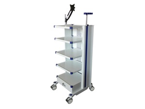 Hochey nội soi tháp hệ thống giỏ hàng bốn kệ nội soi Xe đẩy cho nội soi Máy ảnh nội soi giỏ hàng - Product Image 4