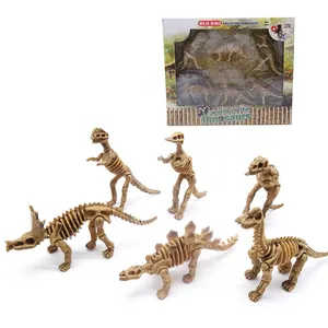 DIY恐竜化石おもちゃモデル動物アクションフィギュア