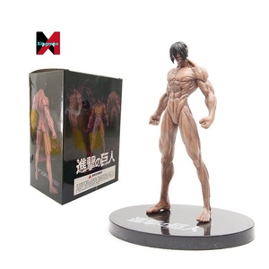 Figure d'azione di 15CM in PVC con Statue di giocattoli modello Cosplay personaggio dall'attacco allo stile cartoon di titano - Product Image 1