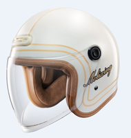 2025 Nouvelles collections Casque de moto ouvert vintage certifié ECE et DOT Casco