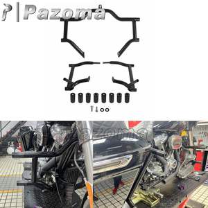 Barres de Protection de Moteur pour Harley <span class=keywords><strong>CVO</strong></span> Street Glide FLHXSE 2015-2022 <span class=keywords><strong>Road</strong></span> <span class=keywords><strong>King</strong></span> FLHRSE6 <span class=keywords><strong>2014</strong></span> - Product Image 2